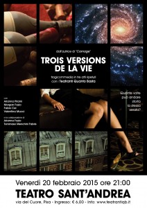 Trois versions de la vie - locandina
