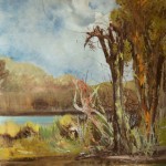 A. Buonamici, olio su vetroresina (mostra IN TRASPARENZA)