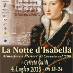foto locandina Isabella 2015