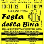 FESTA DELLA BIRRA AFFISSIONE