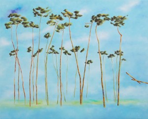 Riccardo Corti, olio su tela (mostra PENSAMI)