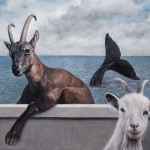 Angelo Titonel - CAPRICORNO 2018 - cm 66x85 olio tela_600px