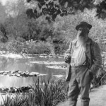 Claude Monet nel suo giardino