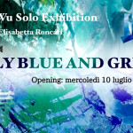 only blue and green. mostra personale di qian wu alla ma-ec gallery